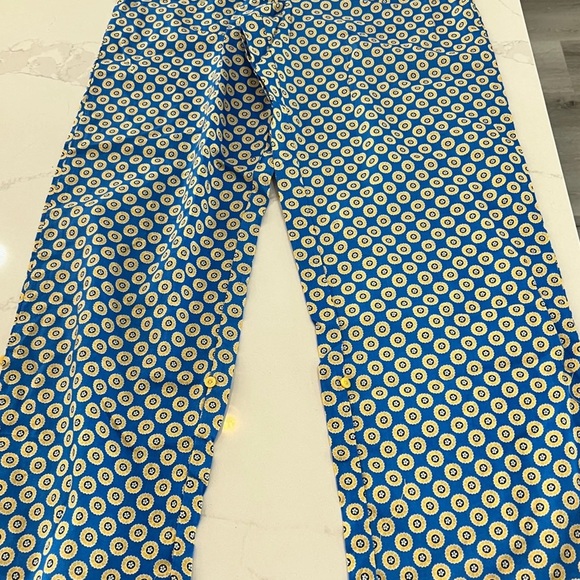NWT Vera Bradley Riviera Blue Pajama Pants (M) - Picture 2 of 2